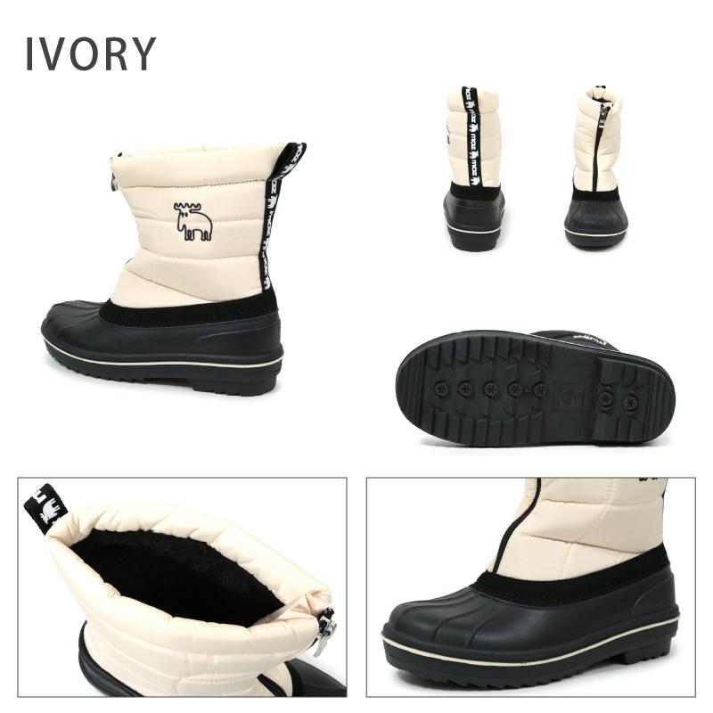 moz（モズ） 防寒靴 スノーブーツ レディース キッズ 22.0〜25.0cm