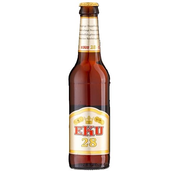 代引き不可商品 Germanybeer ドイツビール Eku 28    エク・２８ 330ml/24本hir.ｎ  お届けまで10日ほどかかります