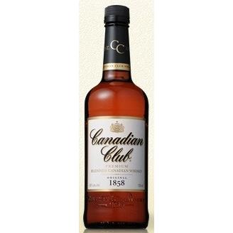 カナディアン クラブ 700ml/12本 並行品 e208 輸入状況により正規品に