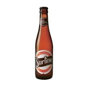 代引き不可商品 Belugium beer ベルギービール サーファイン 瓶 330ml/24本.hir Surfine お届けまで10日ほどかかります