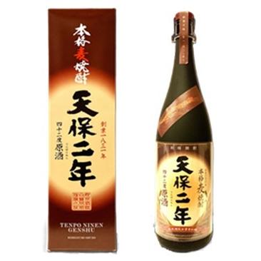 姫泉酒造 天保二年 麦焼酎 原酒 42度 1800ml 化粧箱入.snb お届けまで