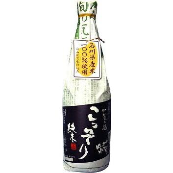 株式会社加越秘酒造 加賀山水 こっそり純米 720ml/12本.e/hn お届け
