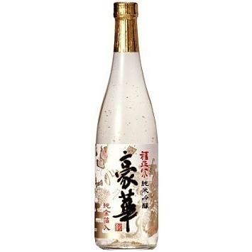福光屋 福正宗 純米吟醸 豪華 純金箔入 720ml/6本 お届けまで14日ほど