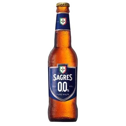 代引き不可商品 Portugal サグレス ゼロ0.0％（Sagres Zero） 瓶 330ml