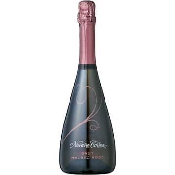ナバロ・コレアス ブリュット マルベック ロゼ泡 750ml/12本mx　Navarro Correas Brut Malbec Rose 641605