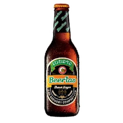 代引っ張ること・取りやめる不可商いもの ラオス人民民主共和国 麦酒 BEER LAO DARK ビアラオ 真っ黒い 瓶 330ml/24本.ryo ※1容れもの、1個口の送りとどけるになります 差し上げ物不可商いもの