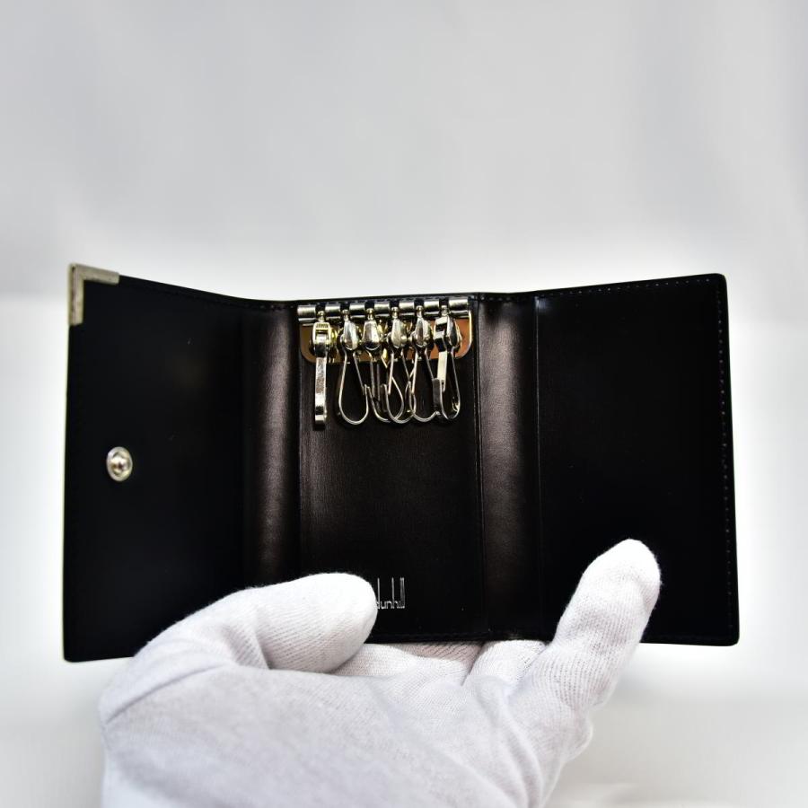 dunhill（ダンヒル） 極美品 キーケース キーホルダー 6連 シルバー