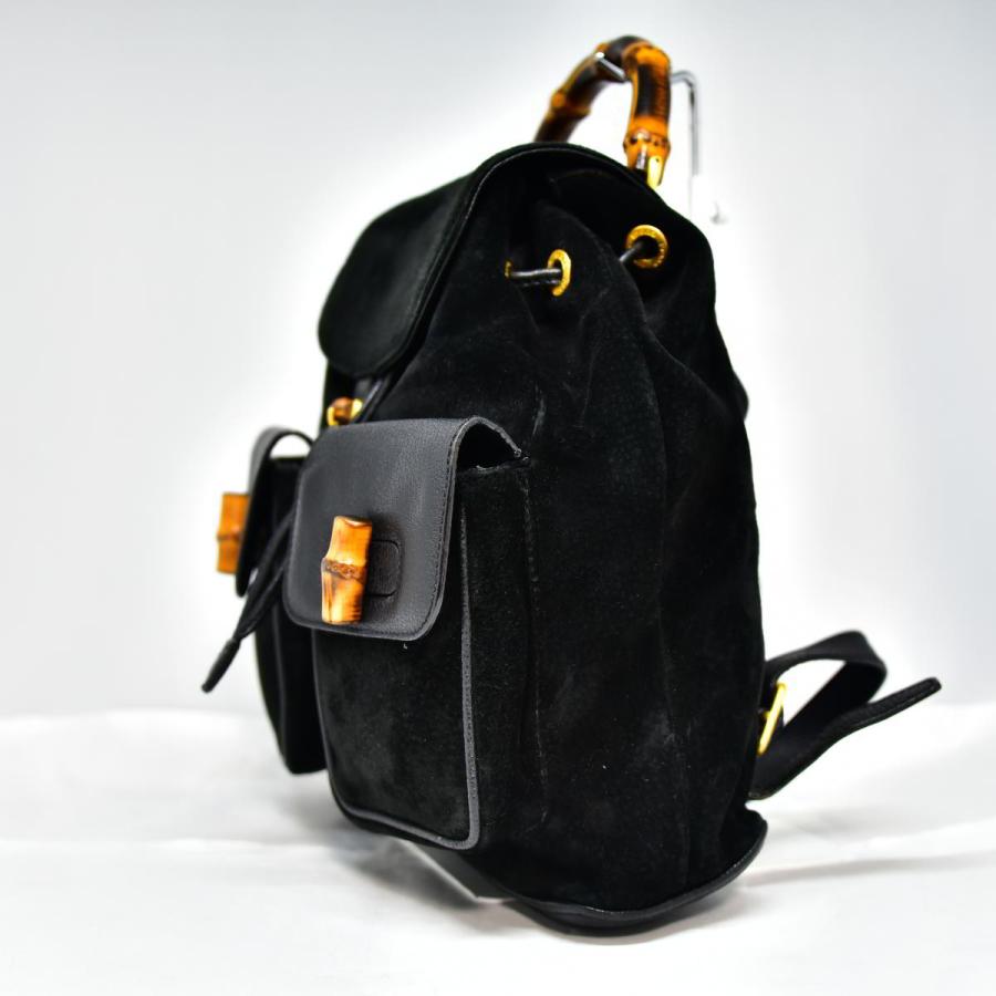 GUCCI 鑑定済 グッチ バンブーリュック バックパック バック GUCCI 鑑定済 グッチ バンブーリュック バックパック バック
