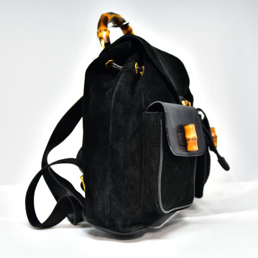 GUCCI 鑑定済 グッチ バンブーリュック バックパック バック GUCCI 鑑定済 グッチ バンブーリュック バックパック バック