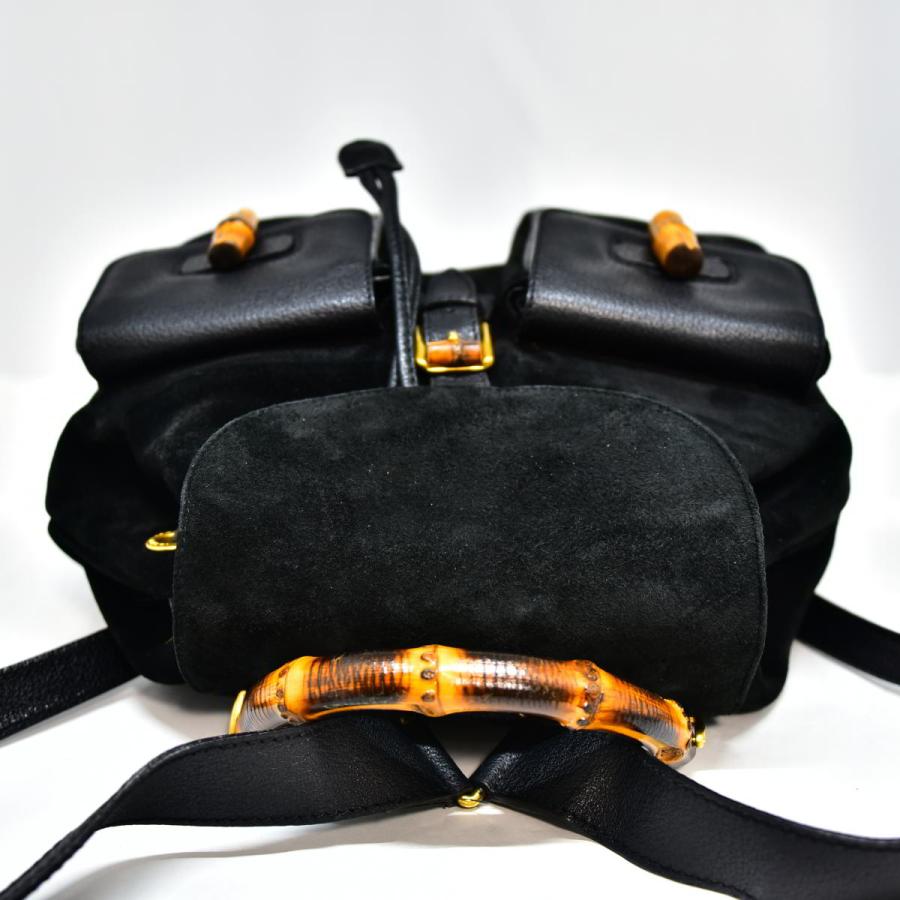 GUCCI 鑑定済 グッチ バンブーリュック バックパック バック GUCCI 鑑定済 グッチ バンブーリュック バックパック バック