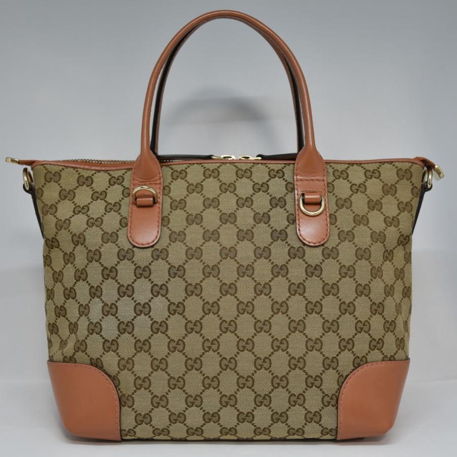 GUCCI 極美品 鑑定済 グッチ GGキャンバス ハートビット トート
