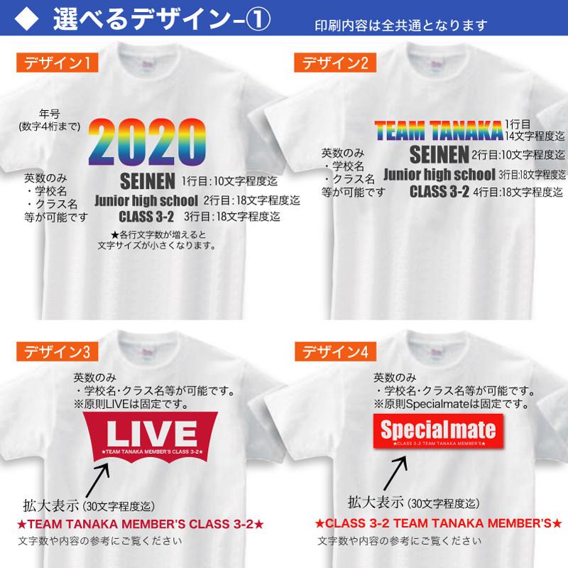 名入れ クラス チーム 半袖 白のみです ドライ Tシャツ 4.4オンス 男女
