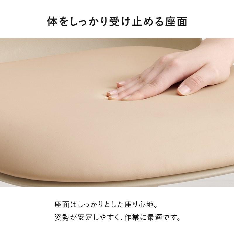テーブル＆チェア３点セット 円形テーブル幅60cm テーブル＆チェア2脚 かわいい 淡色カラー_11