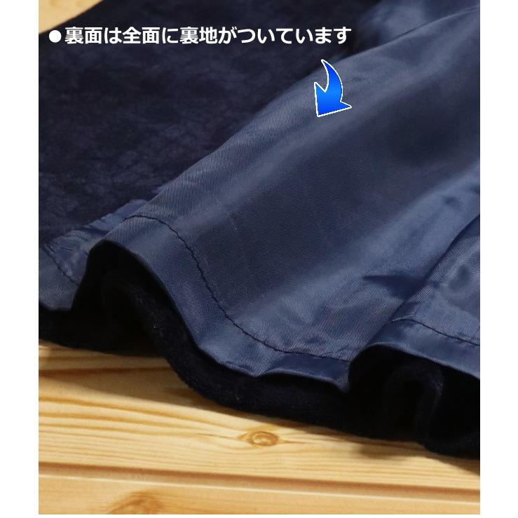 [Ｍサイズ] 紳士 ウール混ガウン ロング丈タイプ (日本製) 総裏地つきで軽くて暖か ウール25％｜akishino｜14
