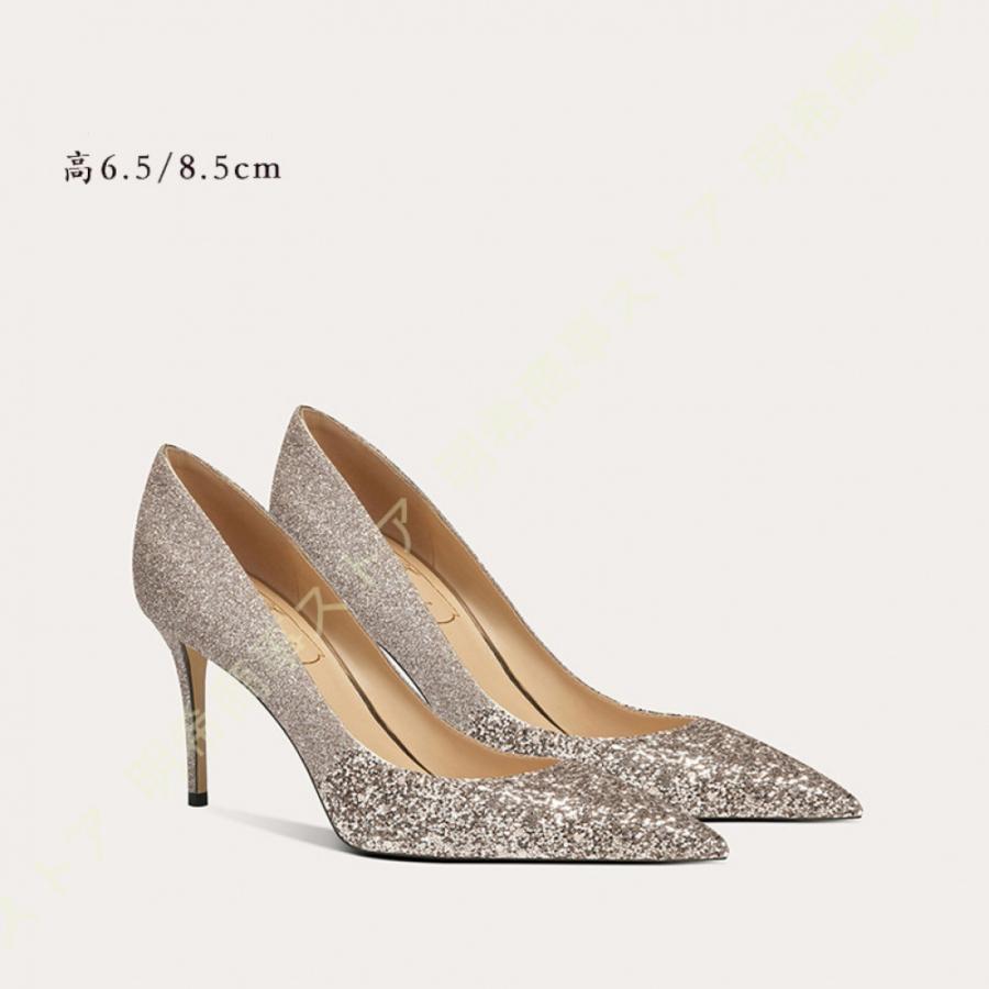 シルバー パンプス ヒール 6cm 8cm 10cm 結婚式 パーティー シルバー パンプス ヒール 6cm 8cm 10cm 結婚式 パーティー
