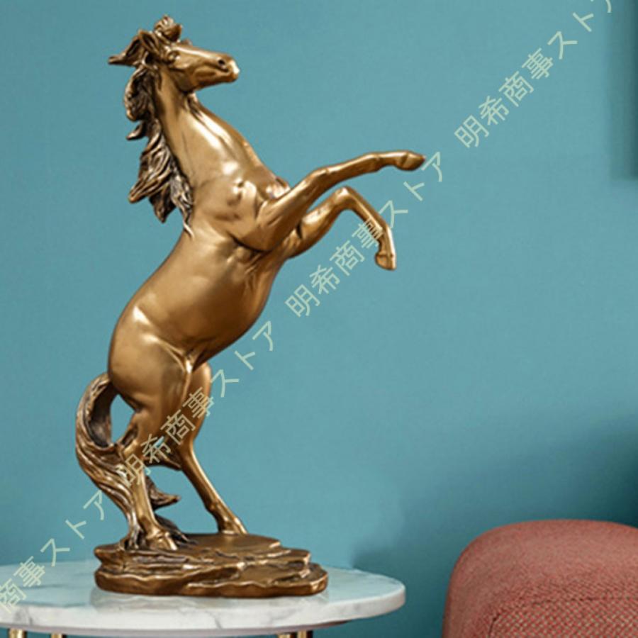 馬の 置物 樹脂製 アンティーク インテリア 縁起物 うま 風水 馬の 置物 樹脂製 アンティーク インテリア 縁起物 うま 風水