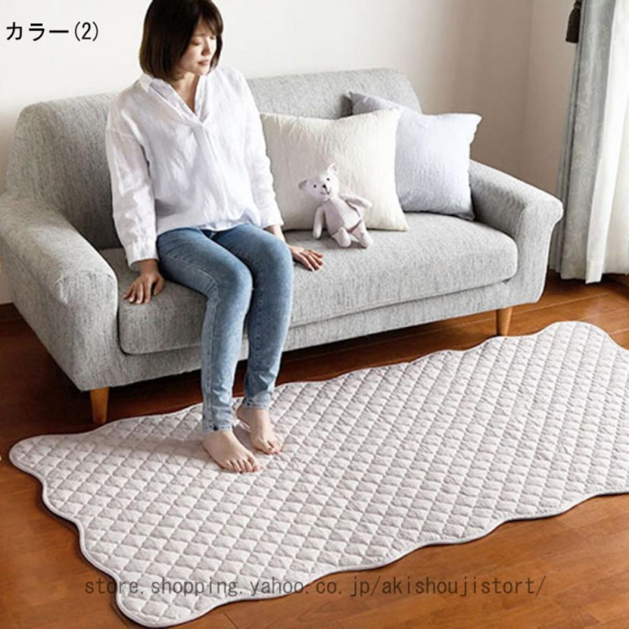 100×200cm 洗える ソファーカバー かけるだけ 2人掛け フレンチリネン ソファーマルチカバー ソファー カバー 滑り止め リネン ラグ 冷感 涼しい キルトラグ｜akishoujistort｜05