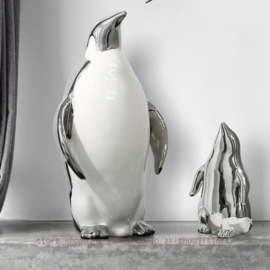 ペンギン オブジェ 彫刻 置物 アニマル彫刻 陶器 家装飾 ペンギン オブジェ 彫刻 置物 アニマル彫刻 陶器 家装飾