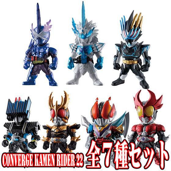 低価格化 全7種フルセット フルコンプ 食玩 Converge Kamen Rider 22 バンダイ