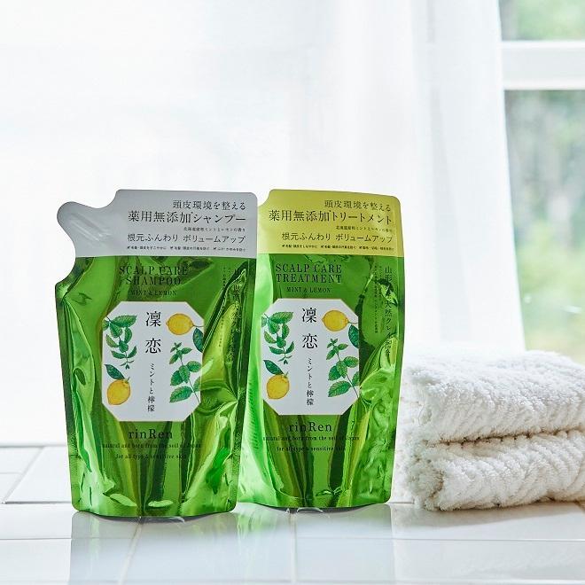 凜恋（rinRen） リンレン スカルプケア シャンプー ミント&レモン