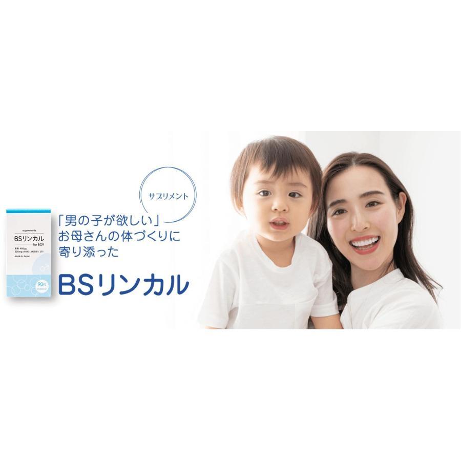 ベイビーサポート BSリンカル for boy 90粒入×2本セット 葉酸 