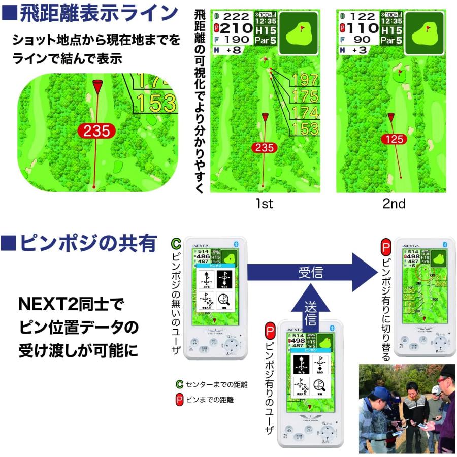 EAGLE VISION NEXT2 EV-034 ホワイト アサヒゴルフ : サプリメントなら