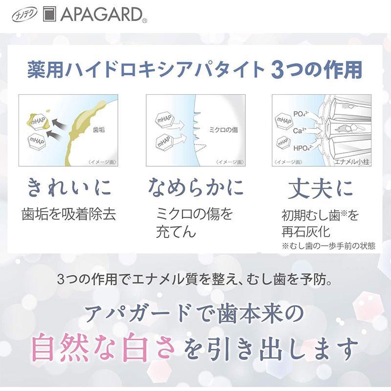 歯磨き粉 ホワイトニング 市販 サンギ アパガード Mプラス 125g APAGARD 医薬部外品 ハミガキ 歯磨 APAGARDm