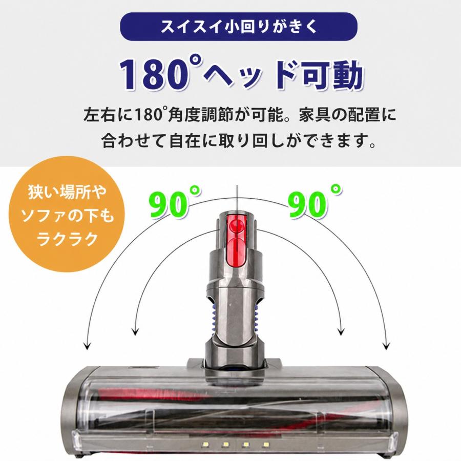 Dyson（ダイソン） クリーナーヘッド ソフトローラー Dyson V7 V8 V10
