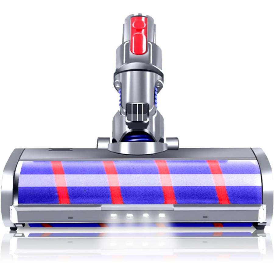 ダイソン クリーナーヘッド ソフトローラー Dyson V7 V8 V10 V11 V15 交換部品 互換品 掃除機 LEDライト付き｜akit-store｜08