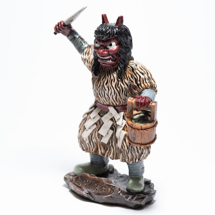 魔除けなまはげ置物 赤 : 秋田県物産振興会 Yahoo!店 - 通販 - Yahoo