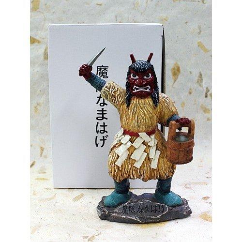 魔除けなまはげ置物 赤 : 秋田県物産振興会 Yahoo!店 - 通販 - Yahoo