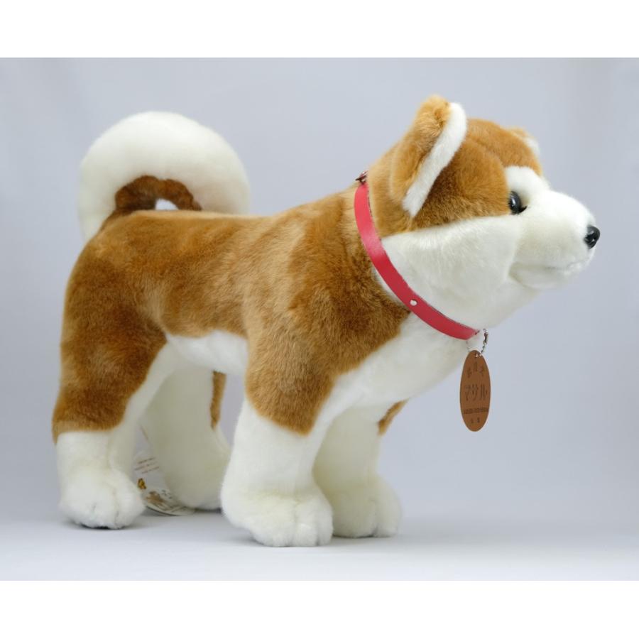 公益社団法人秋田犬保存会 秋田犬マサルぬいぐるみ 立ちLサイズ : 秋田