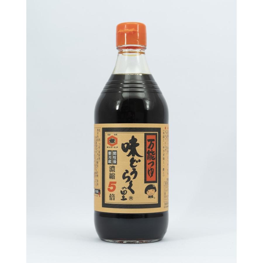 万能つゆ　味どうらくの里 500ml　　東北醤油株式会社 | 