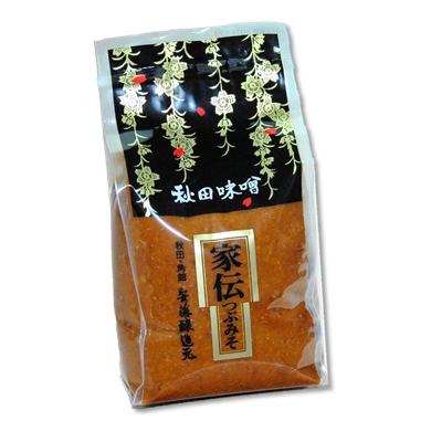 仙北市角館 安藤醸造 家伝粒味噌１kg クール便 秋田逸品堂 通販 Yahoo ショッピング