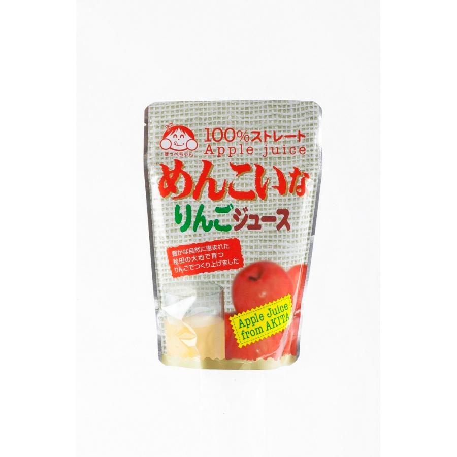 秋田産りんご100％ めんこいなりんごジュース : あきた美彩館