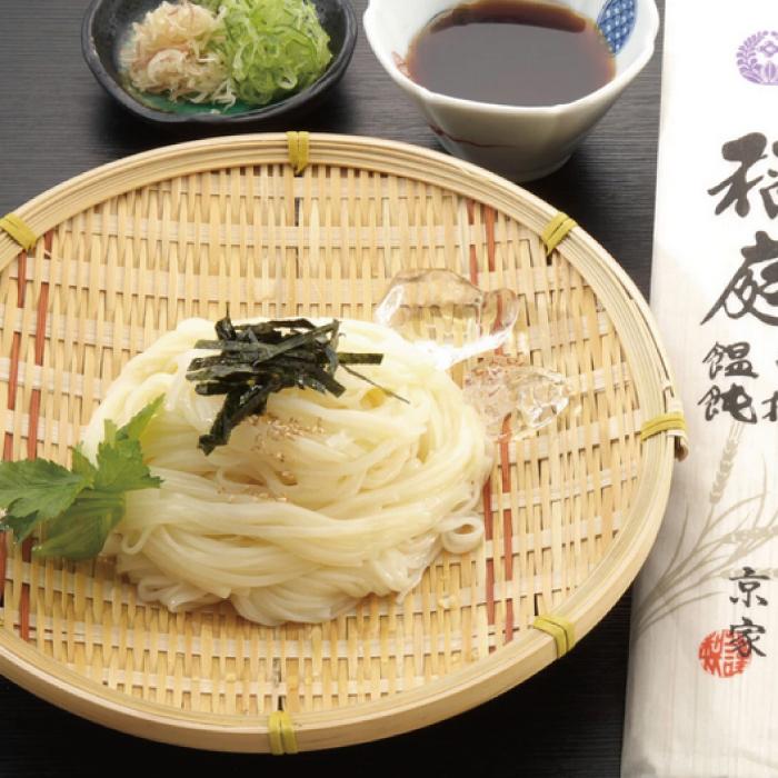 父の日 ギフト 稲庭うどん 京家 贈答品 ギフト 濃縮つゆ付 約８人前 180ｇ×４袋 送料無料 秋田 横手｜akitagourmetmenke｜02