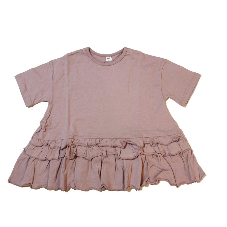 半袖Ｔシャツ フリル 子供服 女の子 エヌエイチティー NHT 100cm 110cm 120cm 130cm 140cm 150cm メール便OK BS100｜akitaoutlet｜04