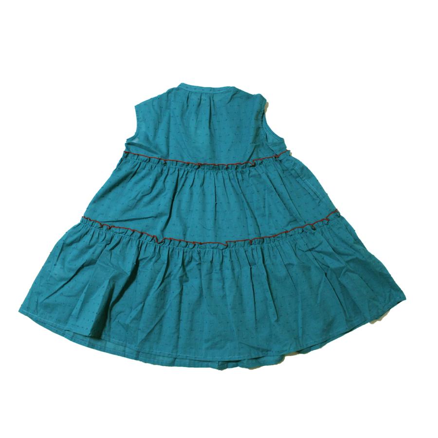 ノースリーブワンピース ティアード キッズ ジュニア 子供服 女の子 エヌエイチティー NHT 100cm 110cm 120cm 130cm 140cm 60%OFF メール便OK BS137｜akitaoutlet｜05