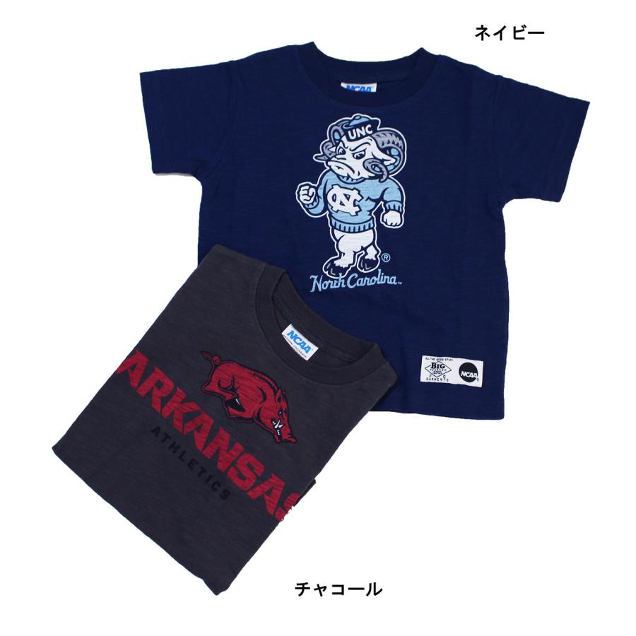 F.O.KIDS 半袖Tシャツ NCAAコラボ カレッジ 子供服 男の子 女の子 エフ  