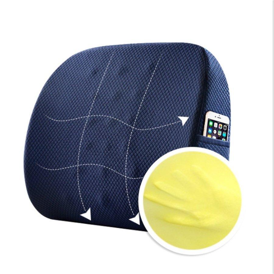 腰痛 クッション 背もたれ 腰痛対策 低反発 座布団 椅子 車用 腰 車