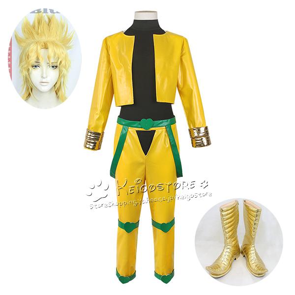 送料無料 ジョジョの奇妙な冒険 ディオ ブランドー Akiya Storeの送料無料 ジョジョの奇妙な冒険 コスプレ衣装 ディオ ブランドー ウィッグ 靴 Cosplay イベント 変装 変装 コスチューム アニメ Sks663 ハロウィン仮装 Akiya Store アニメ お買得商品