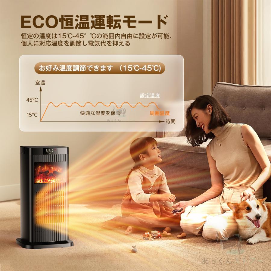 セラミックヒーター ファンヒーター 電気ストーブ 1500W速暖 セラミックヒーター ファンヒーター 電気ストーブ 1500W速暖