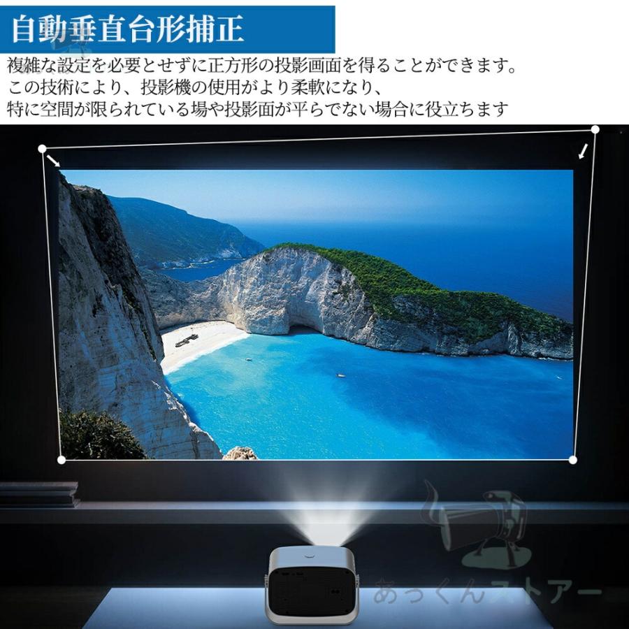 360°回転】プロジェクター 天井投影 小型 300ANSI 電動 360°回転】プロジェクター 天井投影 小型 300ANSI 電動
