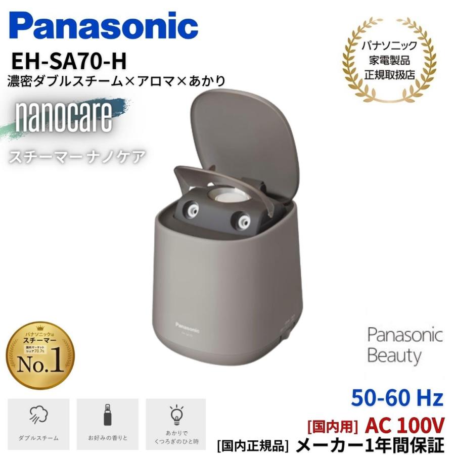 パナソニック Panasonic スチーマー ナノケア アロマ 濃密ダブルス