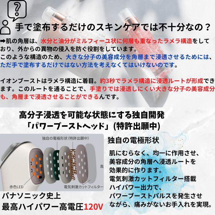 Panasonic パナソニック イオン美顔器 イオンブースト マルチ EX Panasonic パナソニック イオン美顔器 イオンブースト マルチ EX