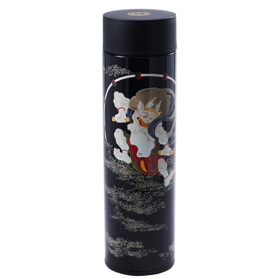 山中塗 ステンレスボトル 500ml 和風 軽量 スクリュー型 風神 山中塗 ステンレスボトル 500ml 和風 軽量 スクリュー型 風神