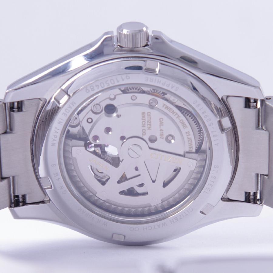 CITIZEN シチズン 腕時計 日本製 自動巻き オープンハート海外モデル 