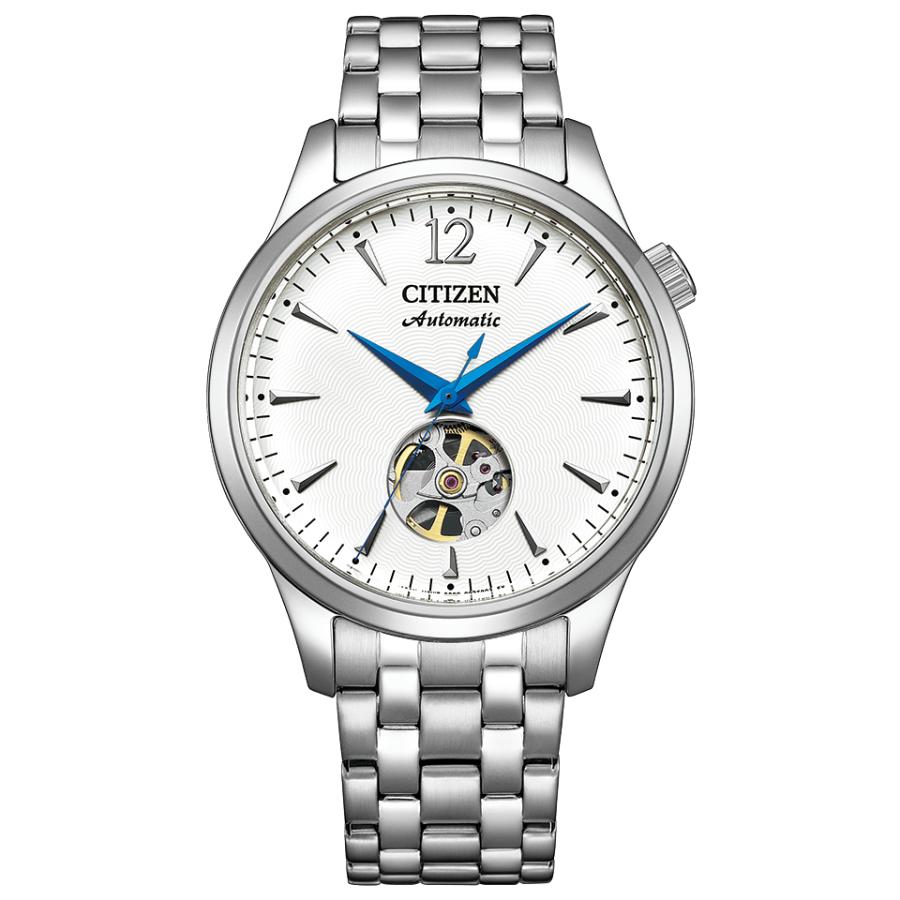 シチズン CITIZEN 腕時計 機械式 自動巻(手巻付き) メカニカル シチズンコレクション オープンハート NH9131-73A メンズ ホワイト  国内正規品 : wat-cit-4974375528154-nh9131-73a : アッキーインターナショナル - 通販 - ...