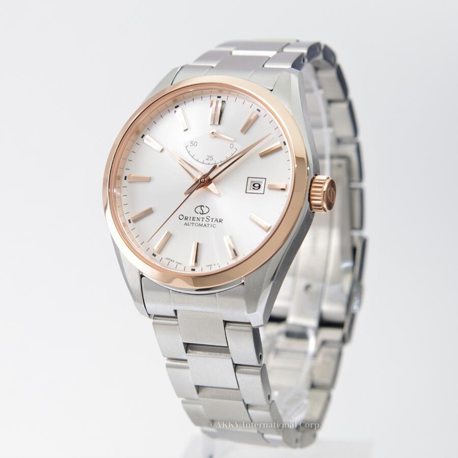ORIENT STAR 自動巻き腕時計 シルバー/ホワイト Amazon.co.jp: [オリエントスター]ORIENT STAR 自動巻き腕時計