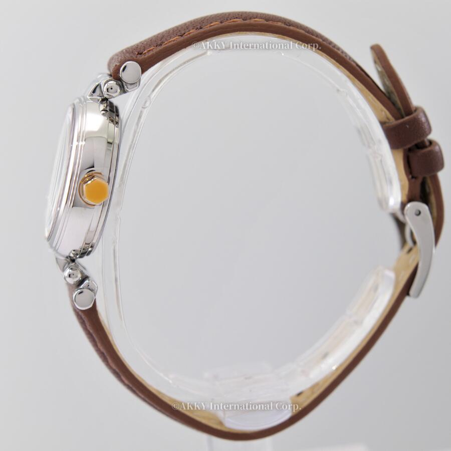 リコー RICOH 腕時計 ソーラー "モンペリエ" ブラウン 日本製 699004-42 レディース [女性用]｜akky-international｜04